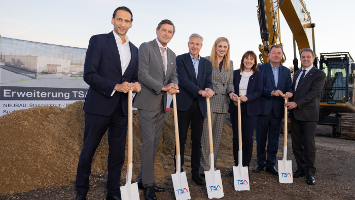 Spatenstich für neues Stanzzentrum von TSA
