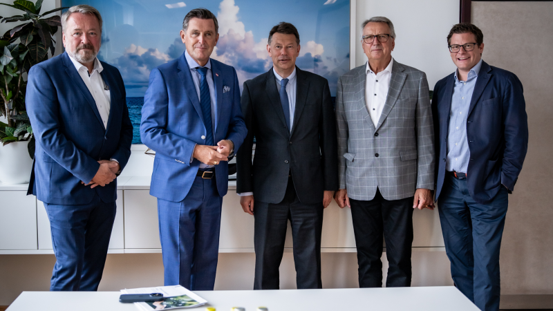 Besuch beim Minister