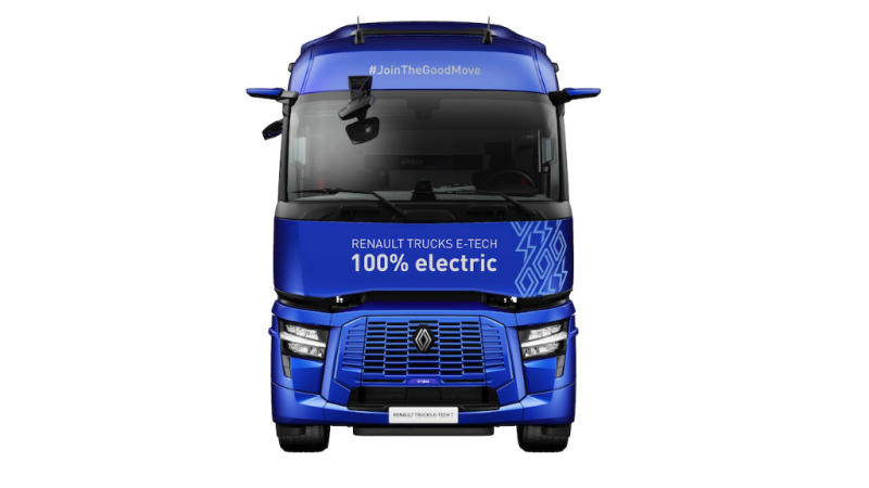 Renault Trucks E-Tech T schafft 600 km Reichweite