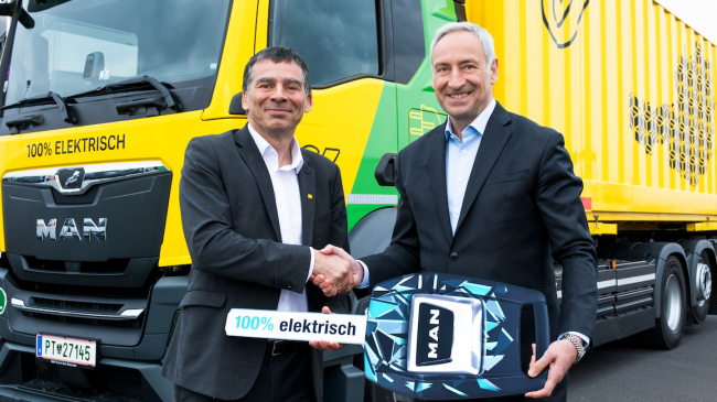  Post vergrößert E-Lkw-Flotte
