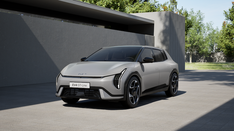 Kia EV4: Sportive Topausstattung