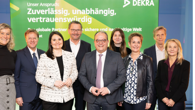 Austausch mit dem  Wirtschaftsminister