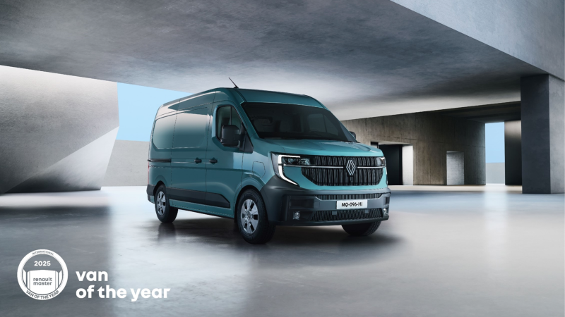  Renault Master zum Van of the year gekürt