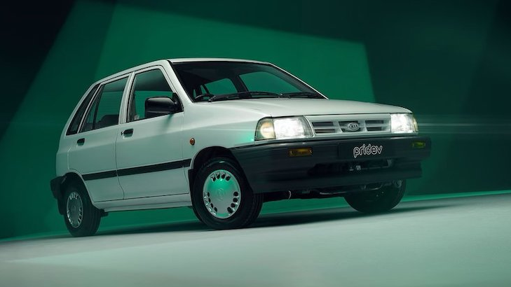 Zum 80er: Kia Pride mit E-Antrieb