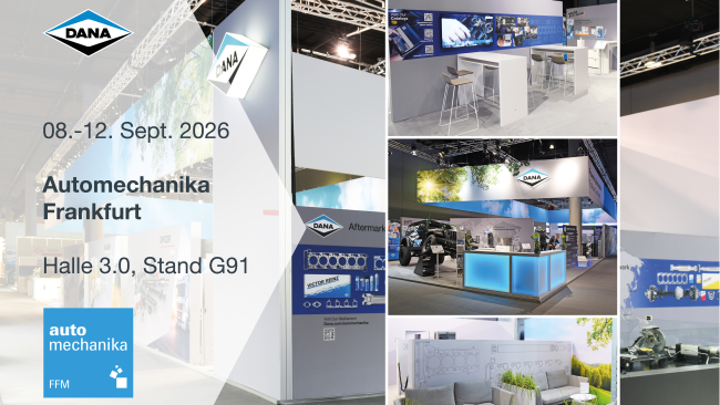   Automechanika: Dana mit Vielzahl an Neuheiten