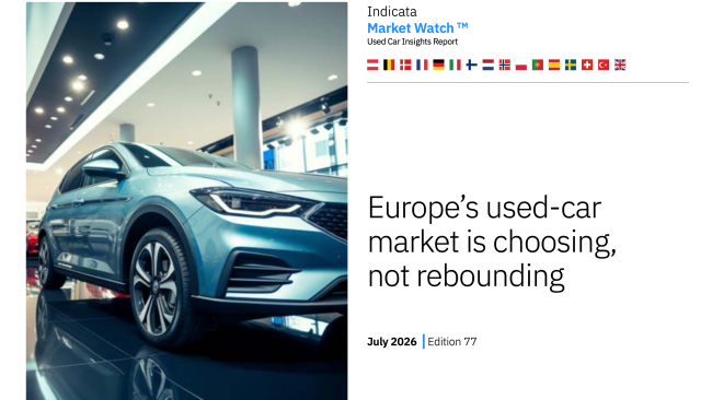 Indicata Market Watch: Steuervorteile für E-Autos verlieren an Wirkung