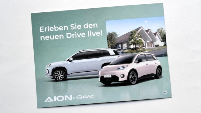 Aion UT  und Aion V in Weiden am See probefahren