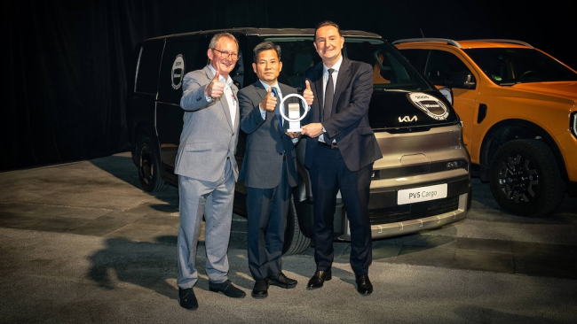Kia PV5 ist „International Van of the Year 2026” 