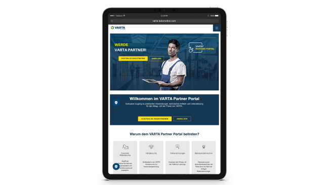  Volle Batteriepower mit VARTA