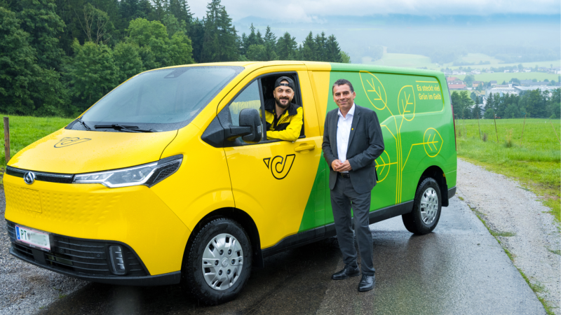 Post setzt erstmals auf Allrad mit E-Antrieb