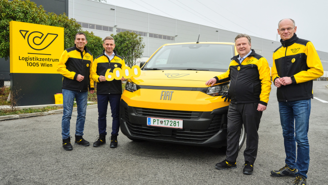 Post: Bereits 6.000 E-Fahrzeuge in Betrieb