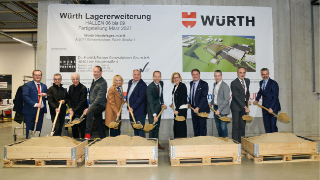  Würth erweitert Logistikstandort