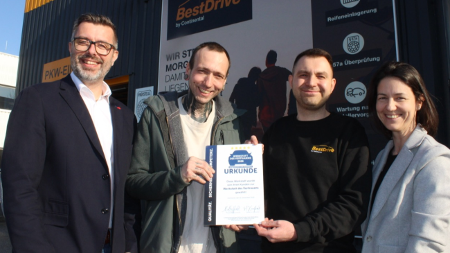 BestDrive-Kunde ist WDV-Gewinner