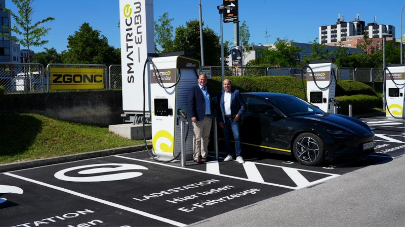  Größter öffentlicher Highspeed-Ladepark in Wien eröffnet