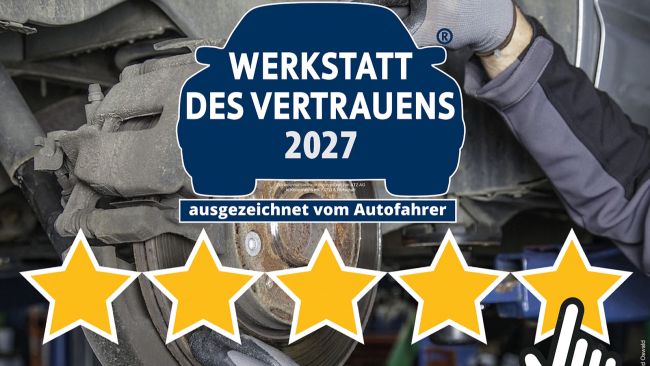 "Werkstatt des Vertrauens": Die Anmeldung ist jederzeit möglich!