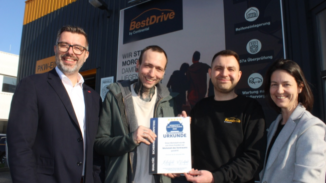 BestDrive-Kunde ist WDV-Gewinner