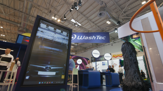   WashTec-Präsenz in Stuttgart