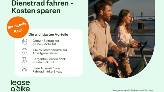 Lease a Bike auf der FLEET Convention 2026
