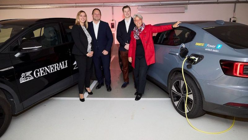 Generali vertraut bei E-Ladeinfrastruktur auf ÖAMTC ePower