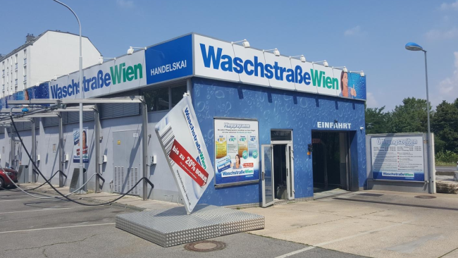 Waschstraße in Wien wird versteigert