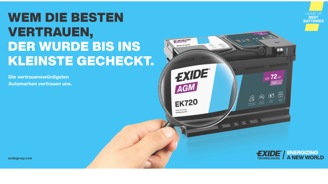   Markenkampagne für AGM-Batterien