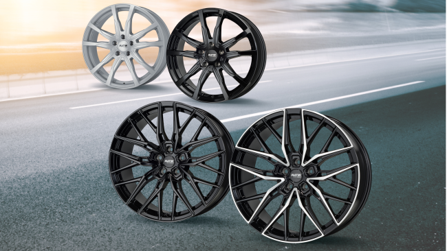   Zwei neue Platin-Räder von Interpneu