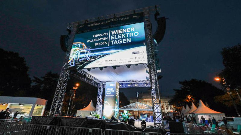 Elektromobilität auf dem Wiener Heldenplatz: 11. bis 15. September!