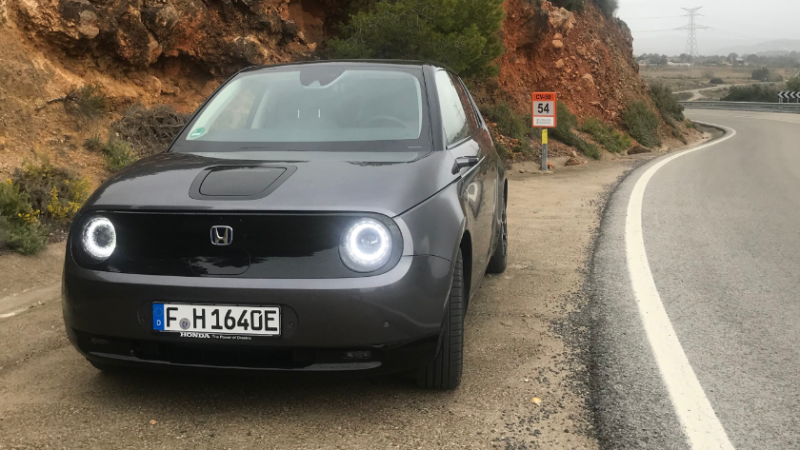 Honda e - schon gefahren