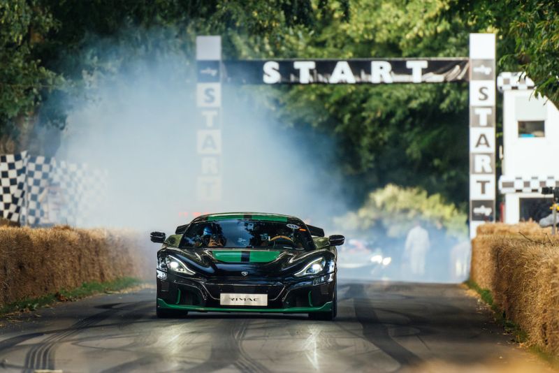 Das E-Hypercar dominierte das Supercar Shootout