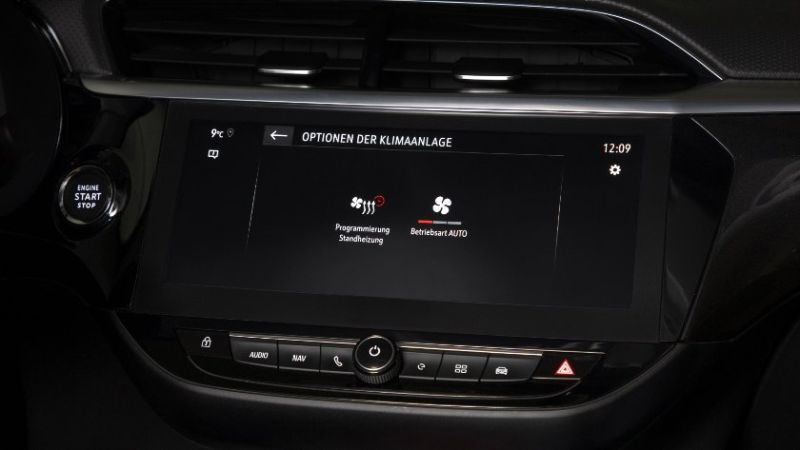 Corsa-e mit Klima-App