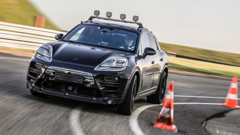 Elektro-Macan: Prototypen unterwegs
