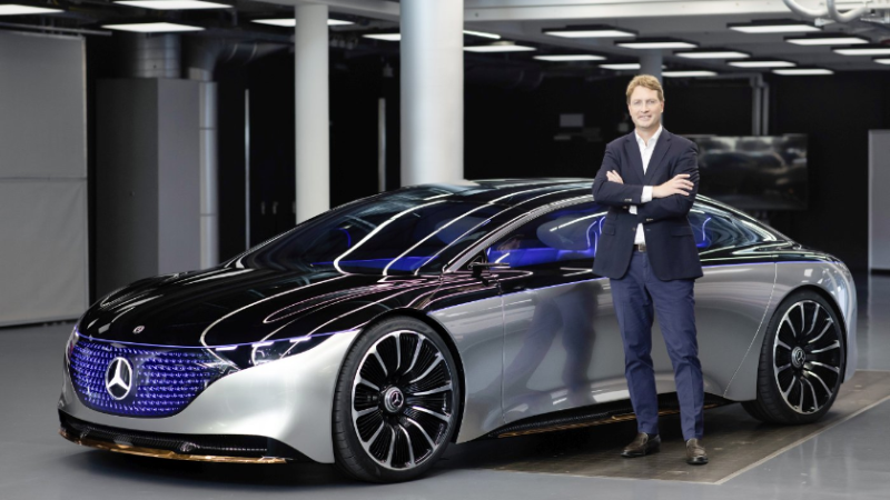 Mercedes EQS mit über 700km Reichweite