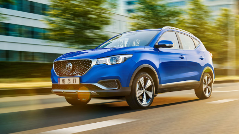 Erste Ausfahrt im MG ZS EV