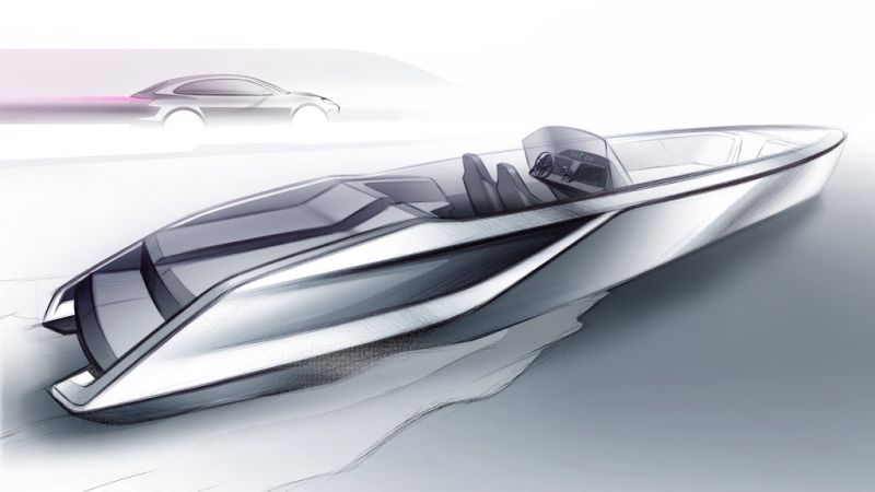 Frauscher Daycruiser mit Porsche E-Performance