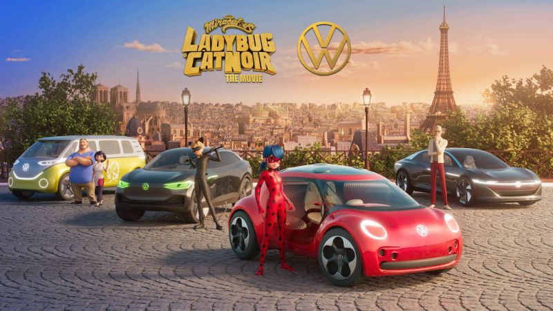 "Miraculous"-Heldinnen fahren Elektroautos von VW