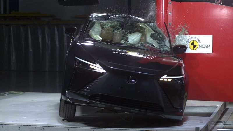 Asiatische E-Autos im Crashtest