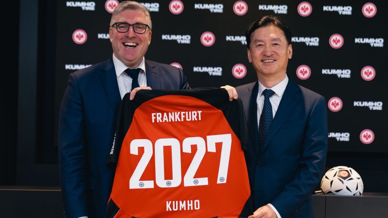  Kumho startet Partnerschaft mit Eintracht Frankfurt