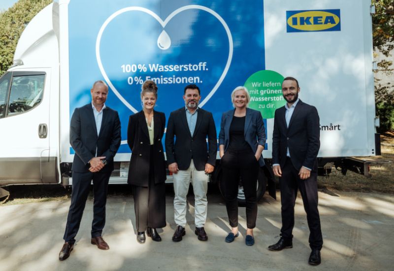  IKEA setzt in Österreich auf H2- Lieferfahrzeuge