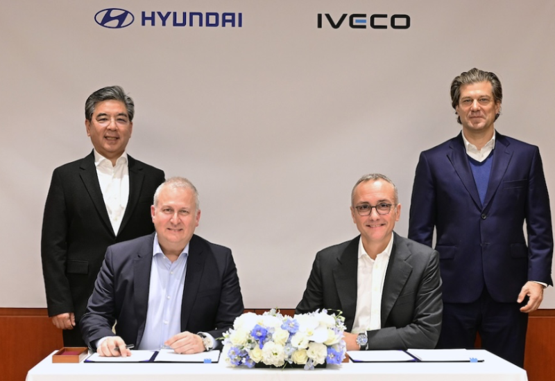 Hyundai liefert vollelektrisches leichtes Nutzfahrzeug an die Iveco Group