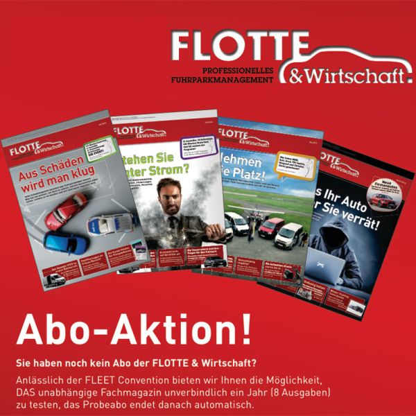  Abo-Aktion: Ein Jahr gratis FLOTTE & Wirtschaft lesen!