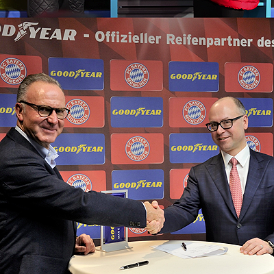  FC Bayern und Goodyear kooperieren