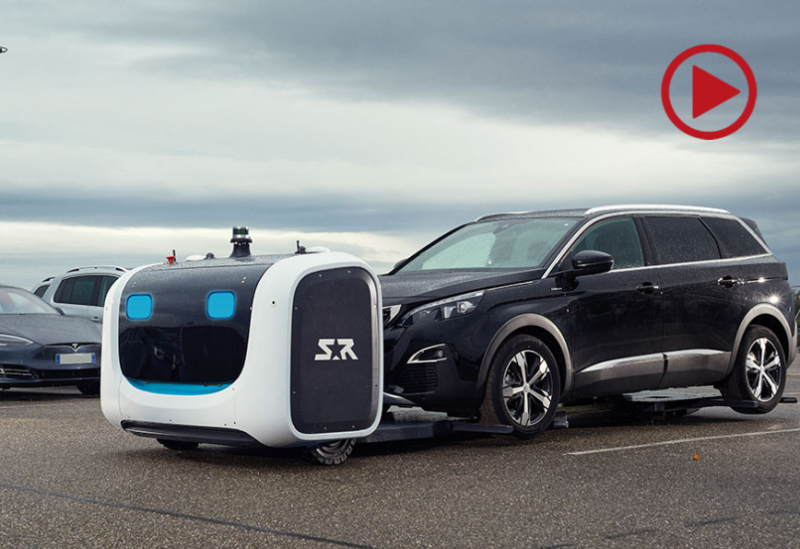  Flughafen Lyon: Roboter parken nun das Auto