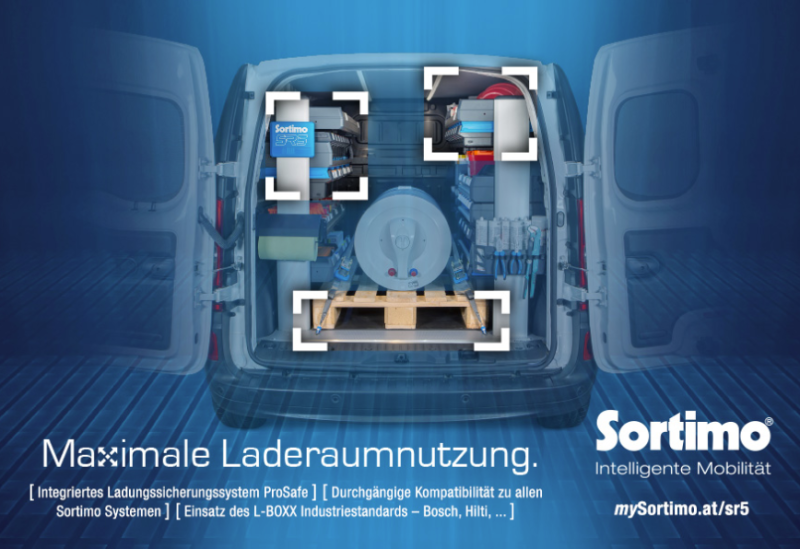  SR5 – das Innovative Regalsystem der 5. Generation von Sortimo