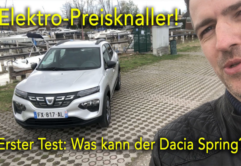  Videotest: Dacia Spring – wie gut ist der Elektro-Preisbrecher?
