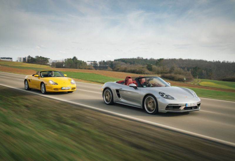  Porsche Boxster: 25 Jahre offener Fahrspaß