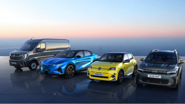 Renault, Dacia und Alpine auf dem FLEET Drive 2026