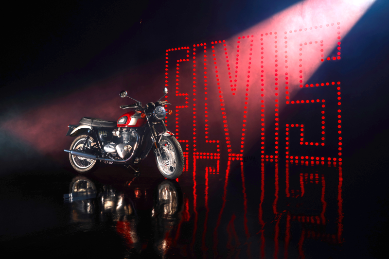  Triumph Bonneville T120: Special Edition Elvis Presley