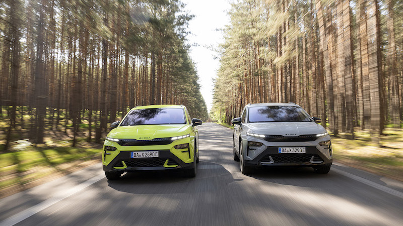 Skoda Elroq RS: Es muss nicht immer Mambagrün sein