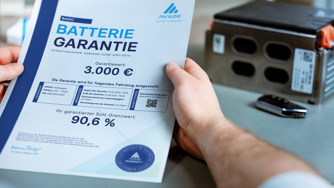 Batterie-Garantie nach Test