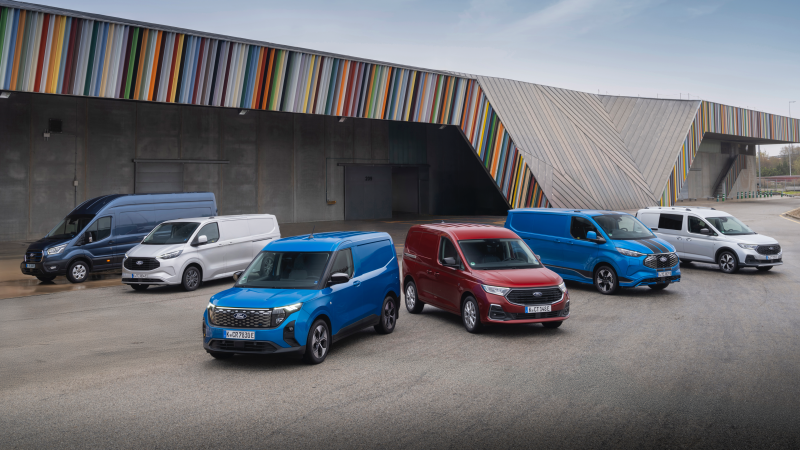 Nutzfahrzeuge: Starker Juli für Ford Österreich